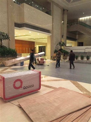 特裝標展搭建進行中